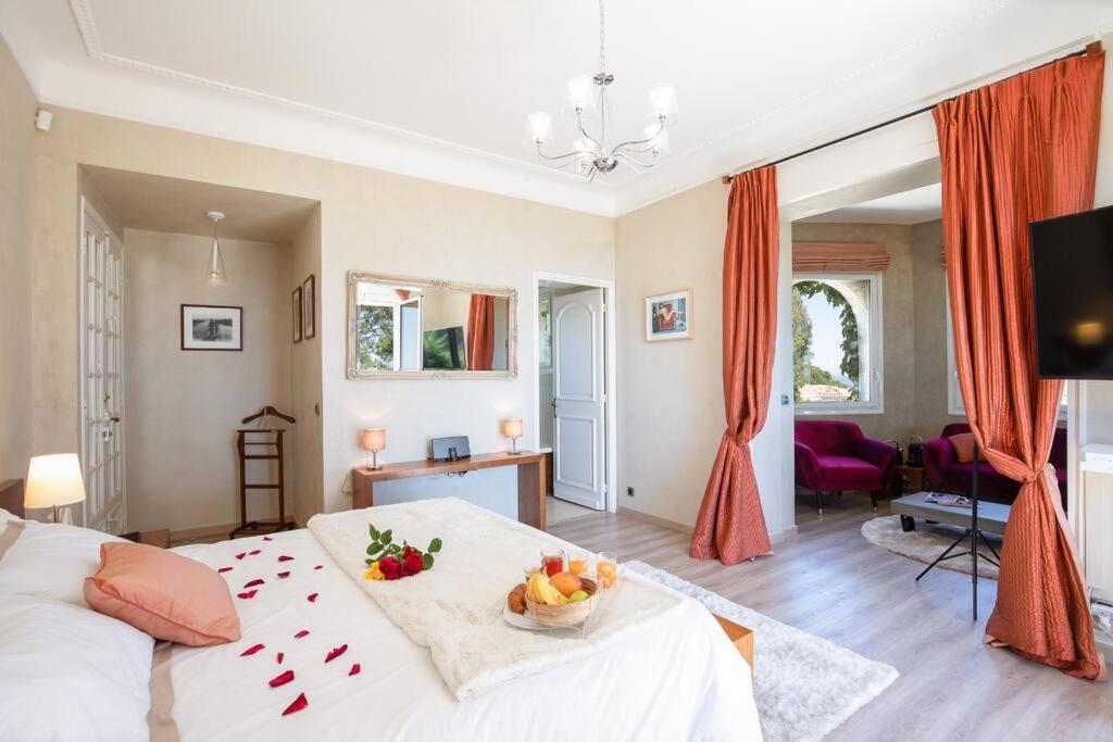 Le Castel Rose Super Cannes, Face Aux Iles De Lerins Vallauris Zewnętrze zdjęcie